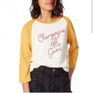 Ban.do “Champagne is my game” Tee Shirt, Size XL
